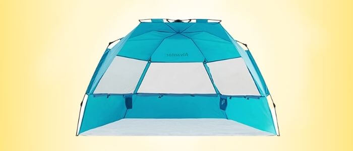Alvantor Beach Tent Super Bluecoast Beach Umbrella