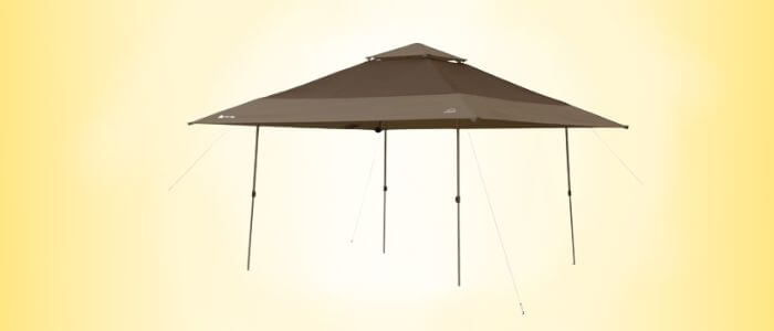 _Ozark Trail 14' x 14' Instant Lighted Canopy for Camping