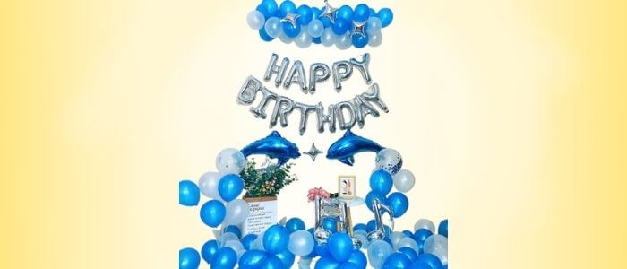 iPartycool HB2S 42Pcs Party Birthday Balloons Kit