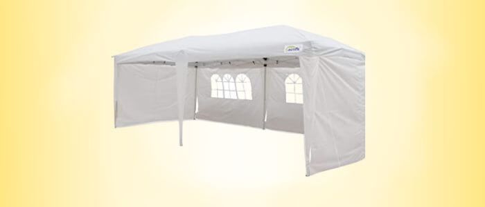 GOUTIME 10x20 Ft. Heavy Duty Pop Up Canopy