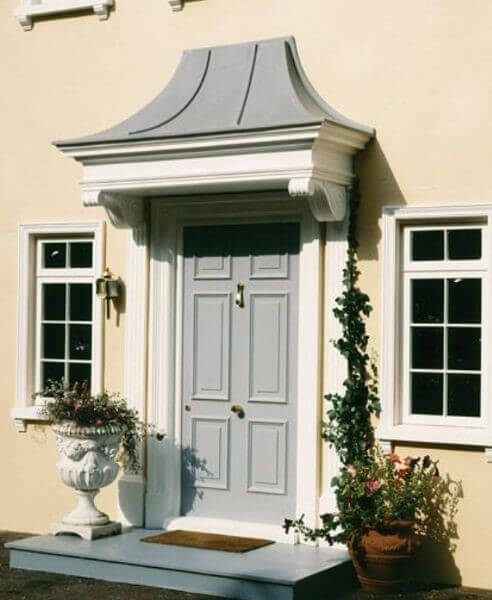 Greenhurst Georgian Style Front Door Canopy_