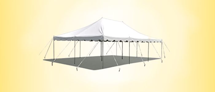 TentandTable 20 x 30 Weekender Canopy Pole Tent