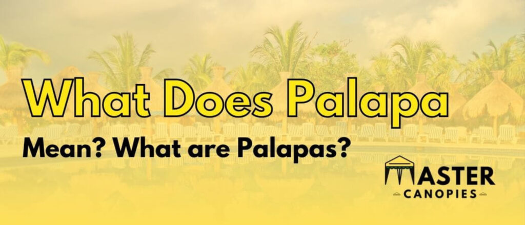 what does palapa mean what are palapas