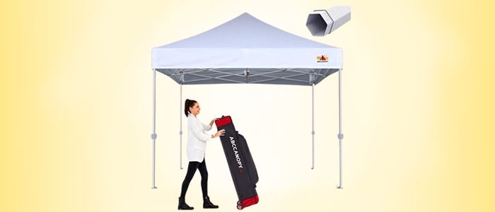 ABCCANOPY Commercial Ez Pop Up Canopy Tent 8x8 Premium-Series