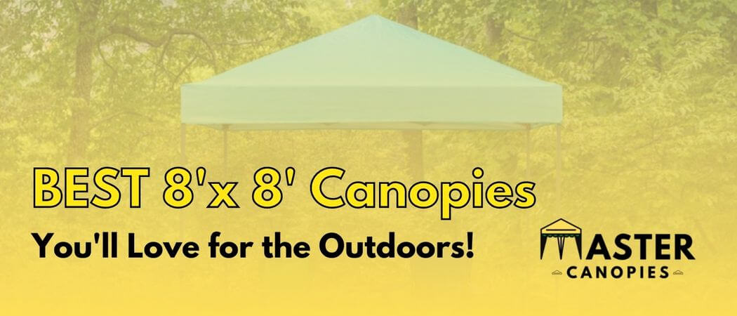 best 8x8 canopies for the outdoors