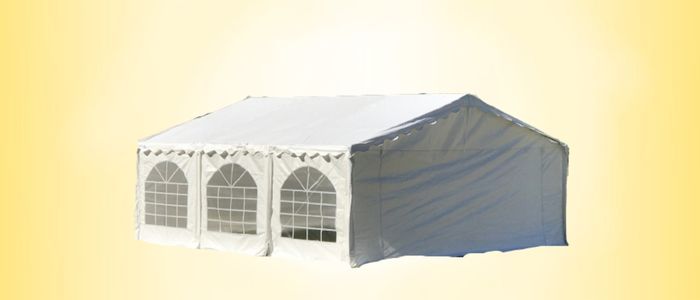 DELTA Canopies 20'x20' Budget PE Party Tent Canopy Shelter