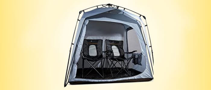 FOFANA Pod All Weather Sports Tent front view