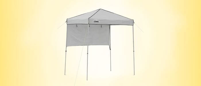 Core Instant Straight Leg 6 ft x 4 ft Canopy Tent